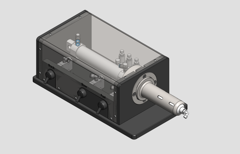 Beeld: 3D-model van een ontworpen samenstelling