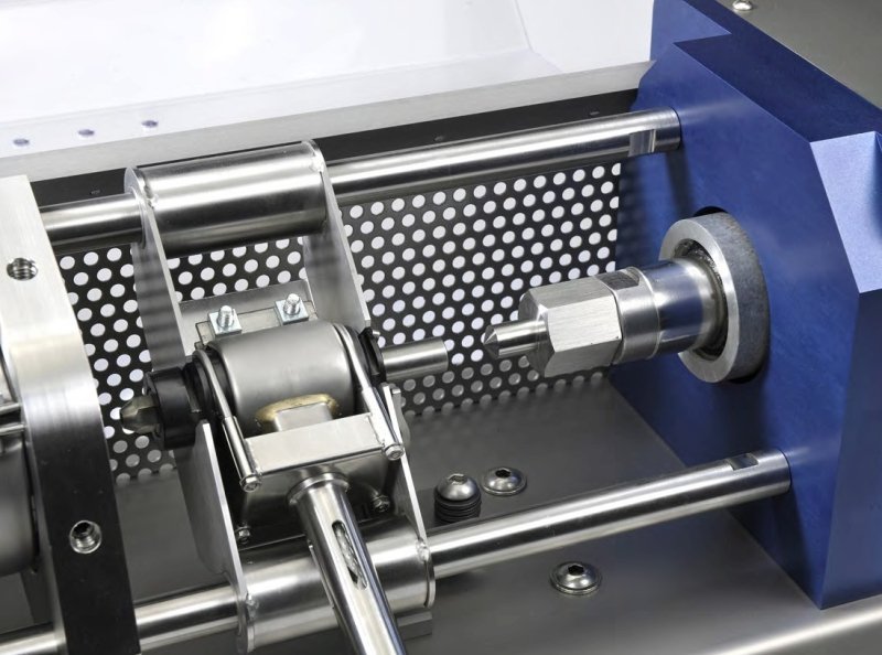 Binnenwerk van een machine, gemonteerd en uitgelijnd